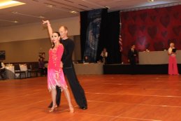 Elegant Ballroom Dance Pose