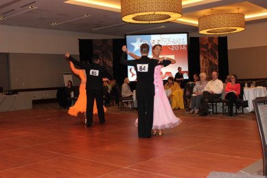Dancers at the Texas Star Ball