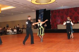 Couple competing at Texas STar Ball